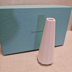Tiffany & Co. White Vase
